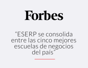 Forbes: "ESERP se consolida entre las cinco mejores escuelas de negocios del país"